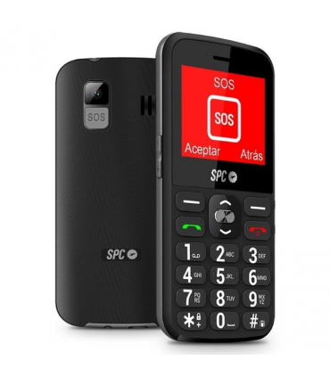 Teléfono Móvil SPC Fortune 2 para Personas Mayores/ Negro